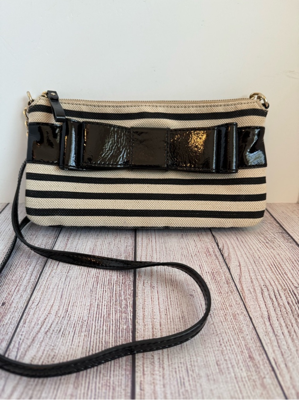 KATE SPADE Celina Villabella Canvas Crossbody Bag Purse